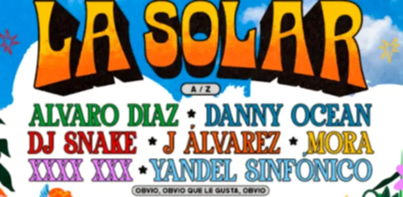 Festival La Solar confirma su regreso a Parque Norte de Medellín para 2026