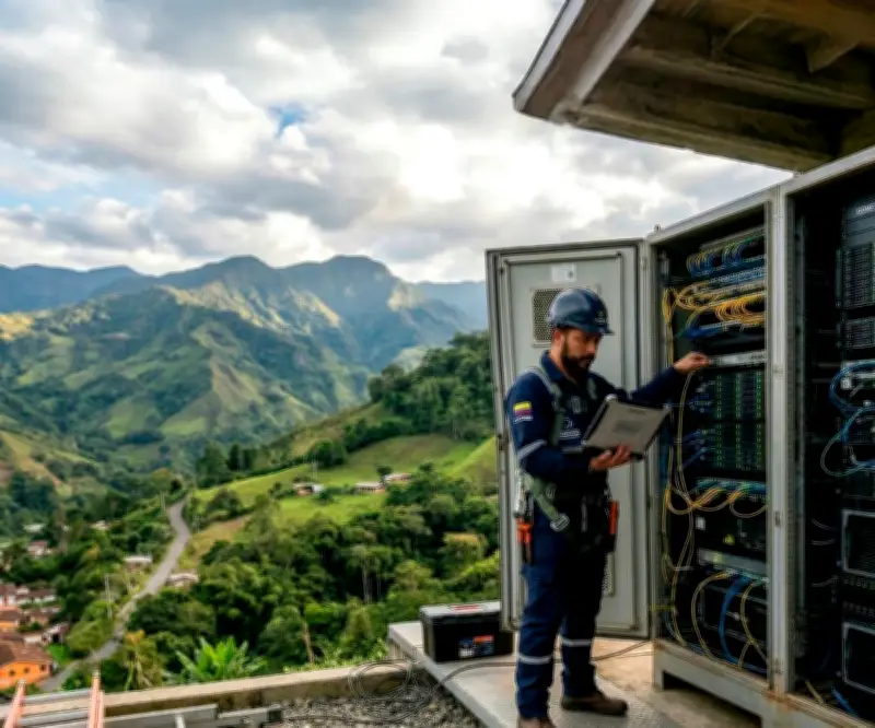 Fibra óptica: el eslabón olvidado en el desarrollo de la inteligencia artificial en Colombia