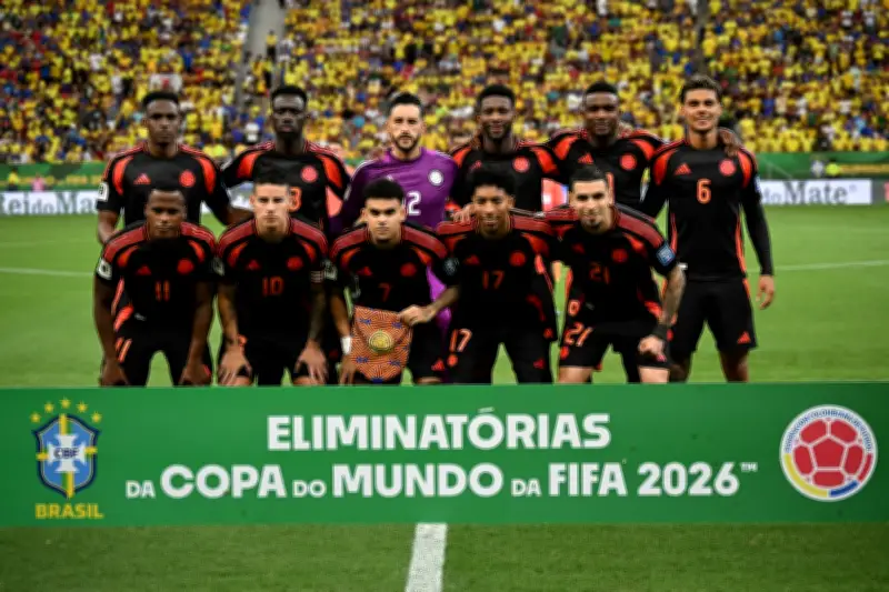 Filtran diseño de la segunda camiseta de Colombia para Mundial 2026: olas azules y detalles fosforescentes