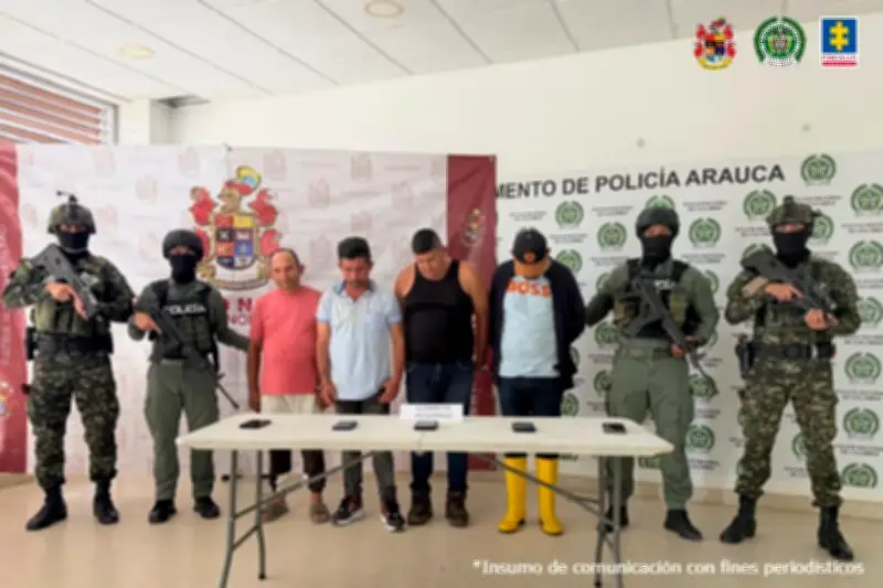 Fiscalía judicializa a cuatro integrantes del ELN por desplazamiento forzado en Arauquita