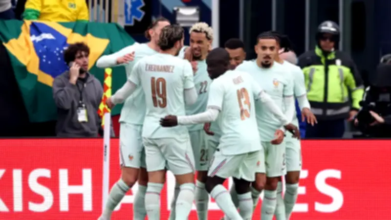 Francia derrota a Brasil en amistoso y se prepara con confianza ante Colombia
