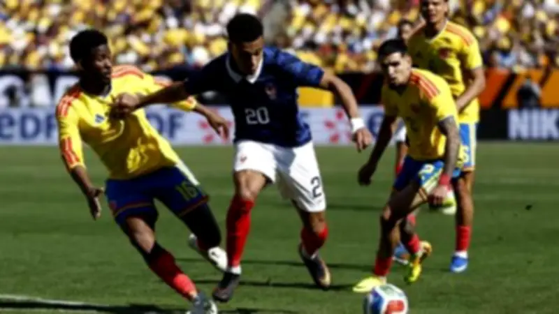 Francia domina a Colombia en amistoso con contundente victoria 3-1 en Washington