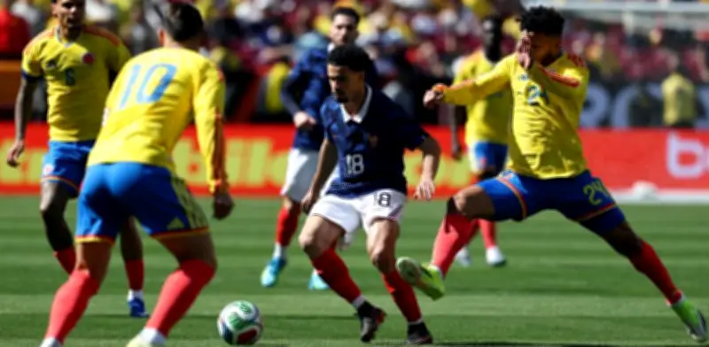 Francia vence 2-0 a Colombia con equipo suplente en amistoso rumbo al Mundial 2026