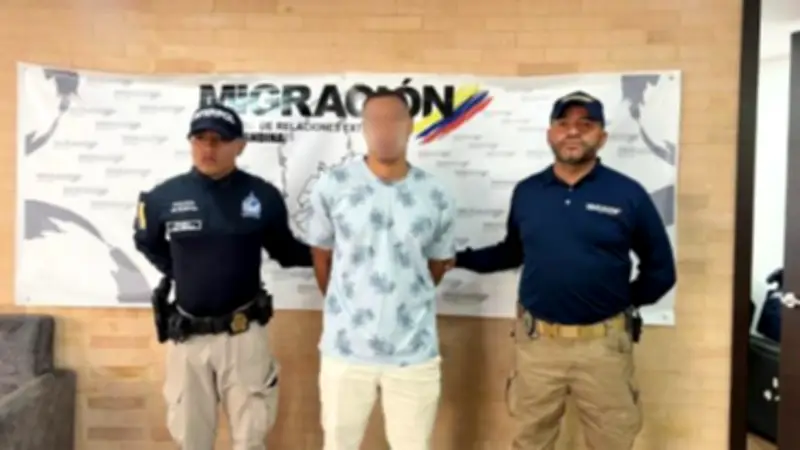 Francés capturado en Bogotá por Interpol por sustracción de menor y falsedad documental