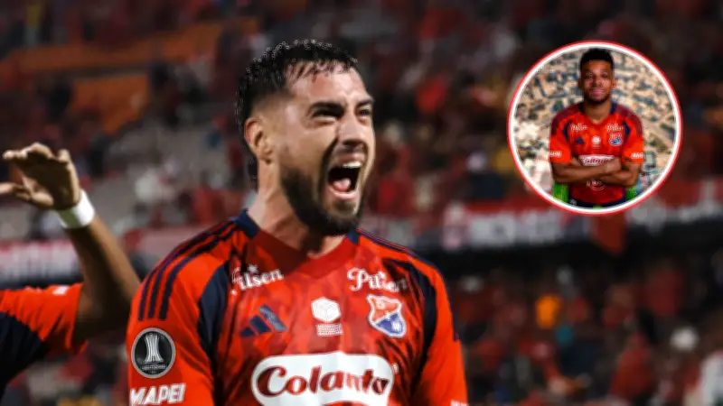 Frank Fabra celebra con broma tras clasificación del Medellín a Libertadores