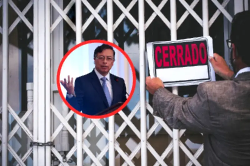 Fuga de empresas en Colombia: 10 compañías que cerraron por reformas de Petro