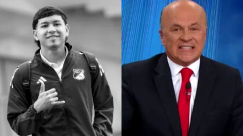 Furia de Carlos Antonio Vélez por irrespetuoso minuto de silencio a Santiago Castrillón en El Campín