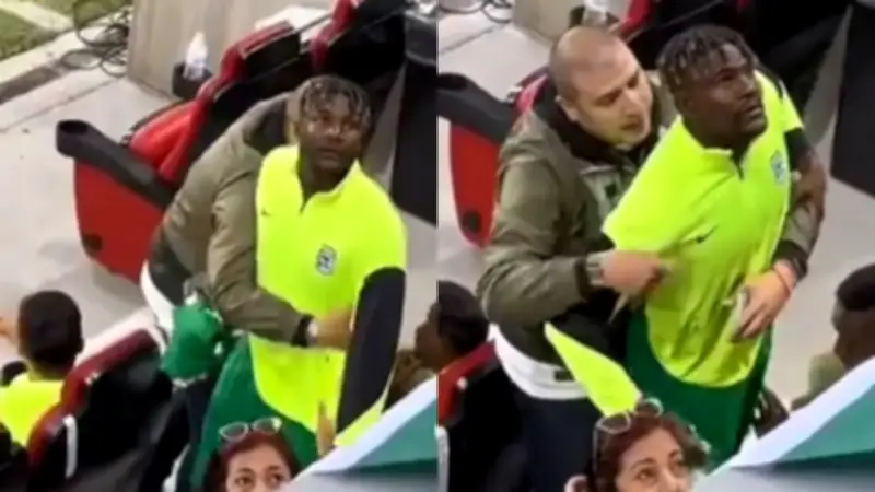 Futbolista de Atlético Nacional e hincha protagonizan fuerte discusión en Estados Unidos