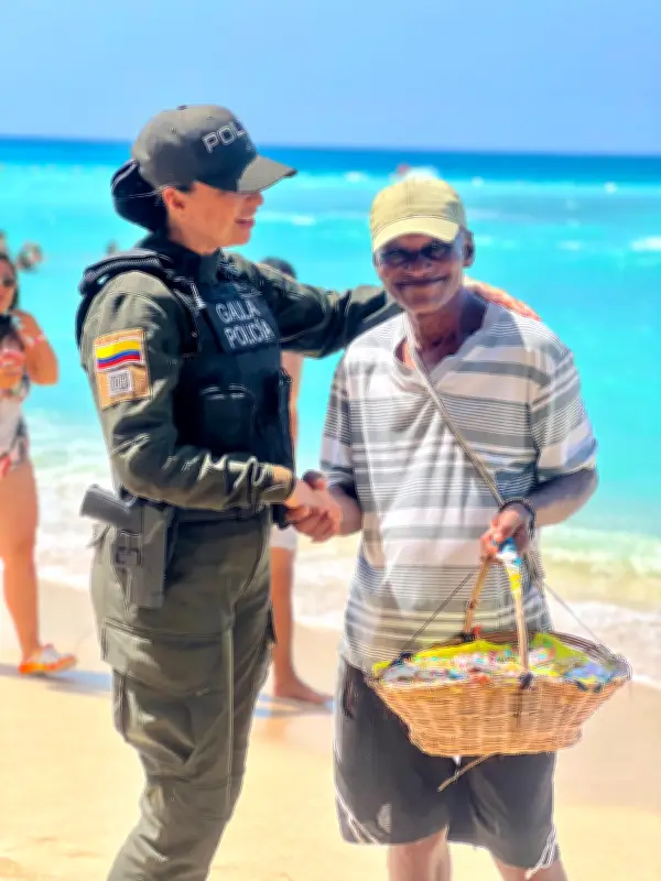 Gaula de Cartagena intensifica campaña contra secuestro y extorsión en Barú