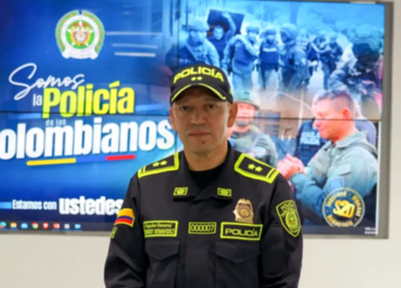 General Herbert Benavidez asume mando de la Policía Metropolitana de Cali y municipios aledaños