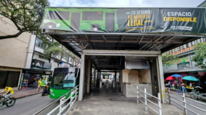 Gerente de Metrolínea rechaza video indebido en estación abandonada y pide acción conjunta