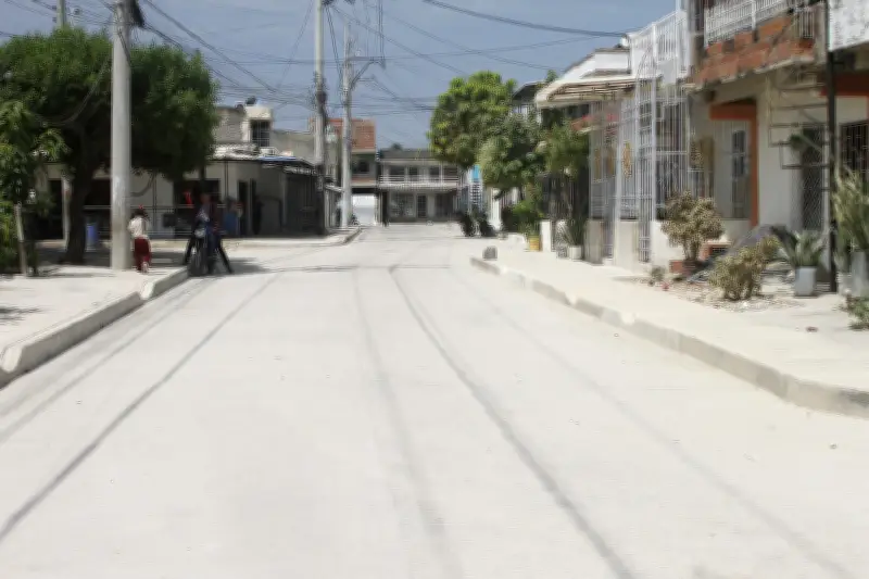 Gobernación de Bolívar anuncia entrega de pavimentación en calle 34 del barrio Boston