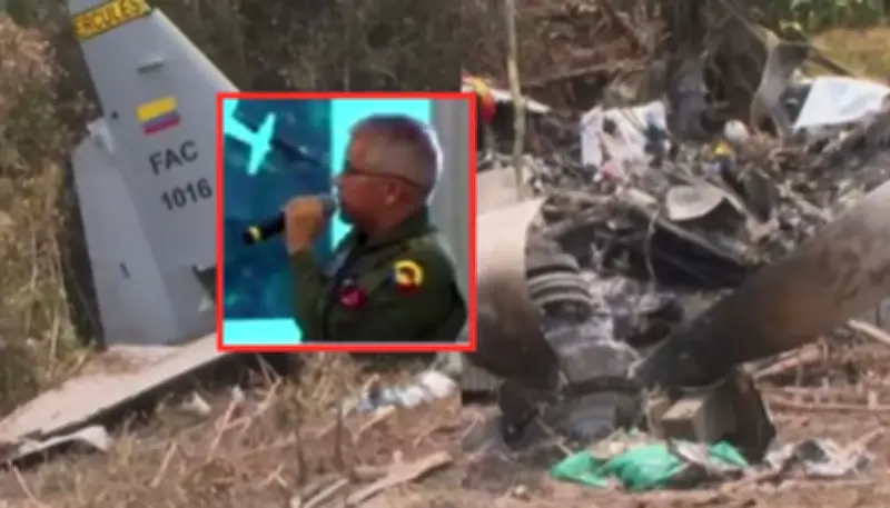 Gobierno revela imágenes inéditas y explicación oficial sobre accidente aéreo militar en Putumayo