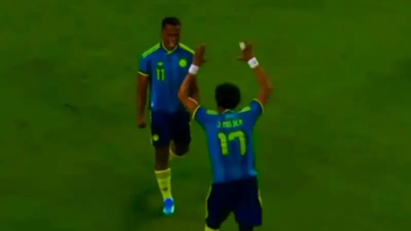 Gol relámpago de Jhon Arias en empate de Colombia contra Croacia