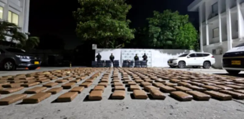 Golpe a finanzas de 'Los Costeños' en Barranquilla: incautan 1.282 kilos de marihuana