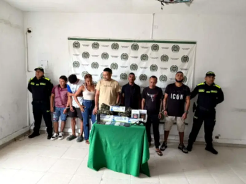 Golpe al Clan del Golfo en Bolívar: Ocho Capturados en Operación 'Poseidón'