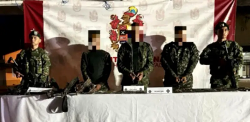 Golpe militar a centro de explosivos del Clan del Golfo en Bolívar deja tres muertos y tres capturados