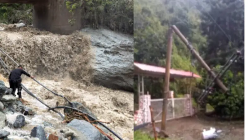 Granizadas y crecientes dejan incomunicada y sin luz a Pradera y su zona rural en el Valle