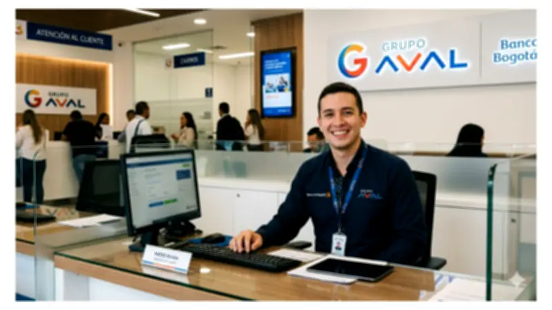Grupo Aval abre miles de vacantes laborales: portal centraliza ofertas de sus bancos y filiales
