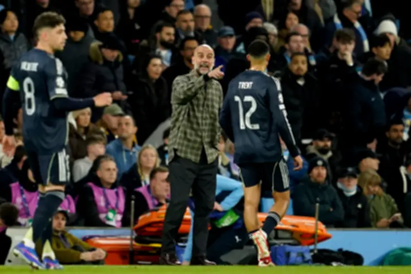 Guardiola critica roja a Bernardo Silva y alaba a Arbeloa tras eliminación