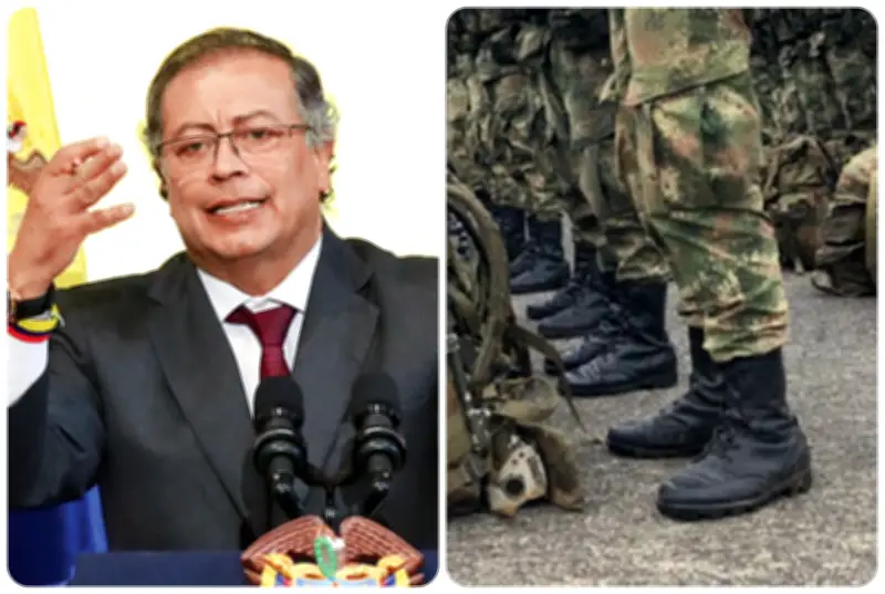 Gustavo Petro afirma que Colombia avanza hacia servicio militar voluntario
