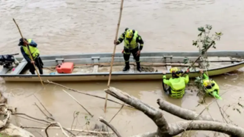 Hallan sin vida a hombre desaparecido tras ser arrastrado por el río Lebrija en Santander