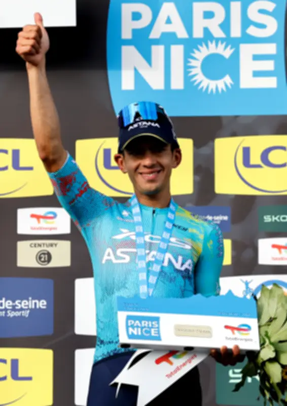 Harold Tejada brilla con victoria épica en la París-Niza tras ataque magistral