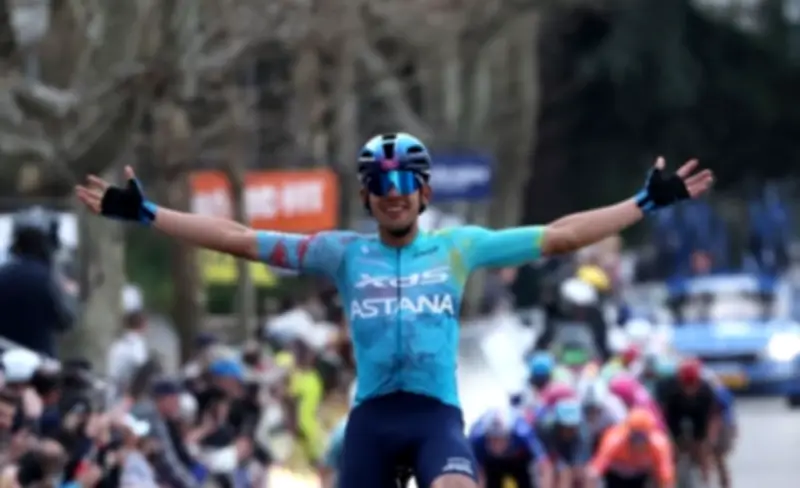 Harold Tejada supera problemas mecánicos y gana etapa de París-Niza en heroica remontada