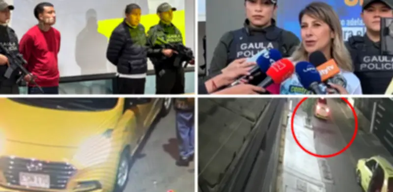 Hermanos capturados por secuestro de Diana Ospina usaban taxi familiar para ocultar armas
