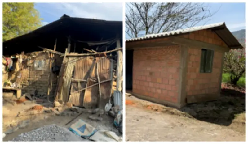 Historia Conmovedora: Una Adulta Mayor de Santander Recibe Nueva Casa Gracias a la Solidaridad Vecinal