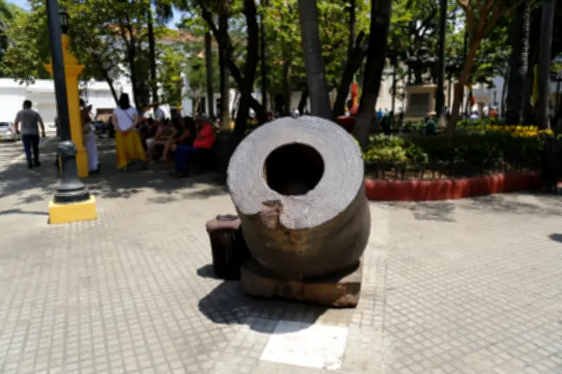 Historiadores cartageneros rastrean mortero histórico del Barón de Pointis hasta Bogotá