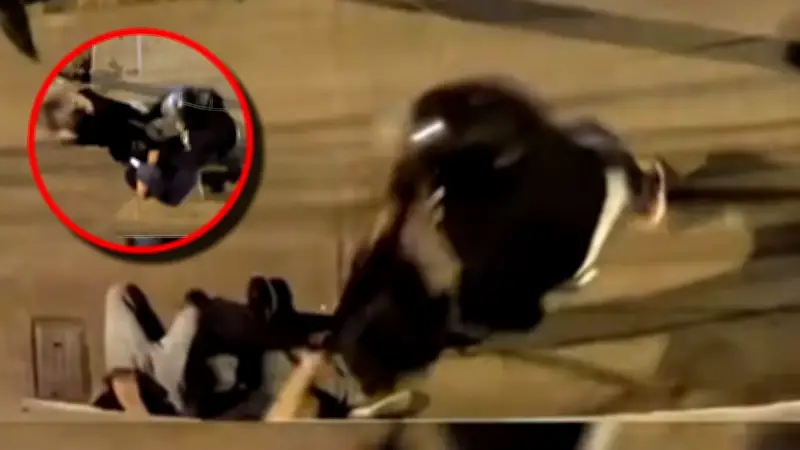 Hombre muere frente a su esposa tras ataque de ladrón por resistirse a robo en video