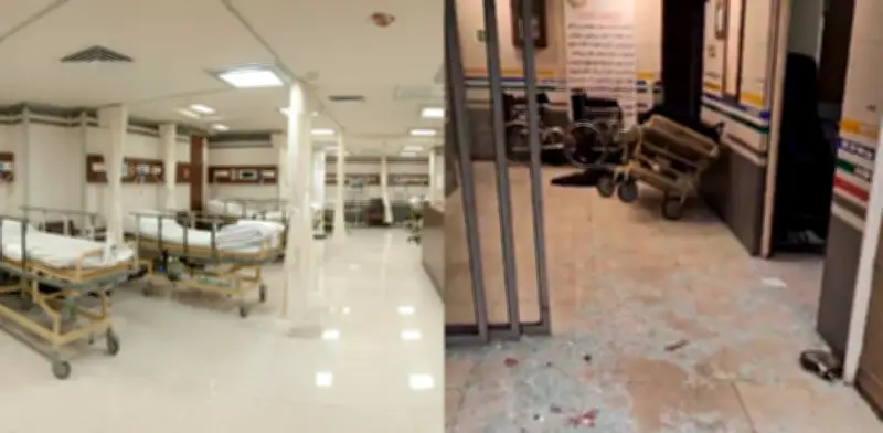 Hospital Gandhi en Teherán impactado por ataques conjuntos de EE.UU. e Israel según agencias iraníes