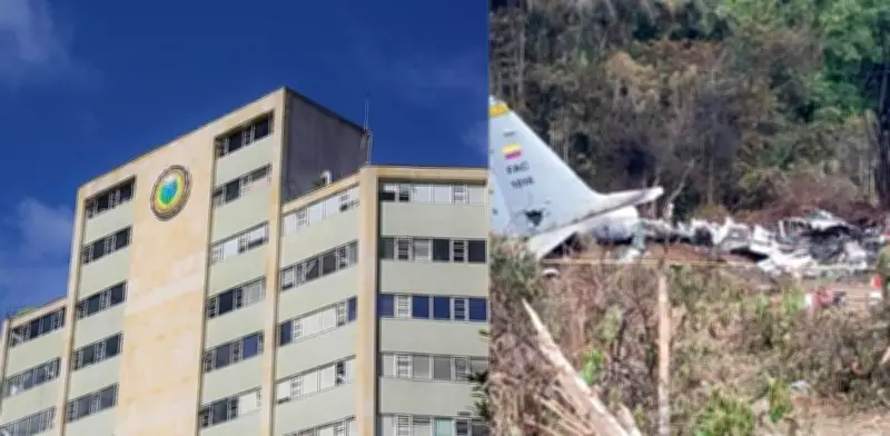 Hospital Militar Central emite primer parte médico de sobrevivientes del accidente aéreo en Putumayo