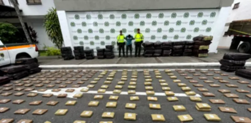 Incautan 1,9 toneladas de marihuana en vía Ibagué-Girardot durante operativos de Semana Santa