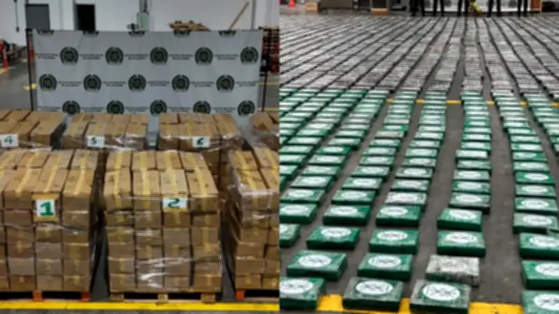 Incautan 4 toneladas de cocaína oculta en snacks en Urabá con destino a Reino Unido