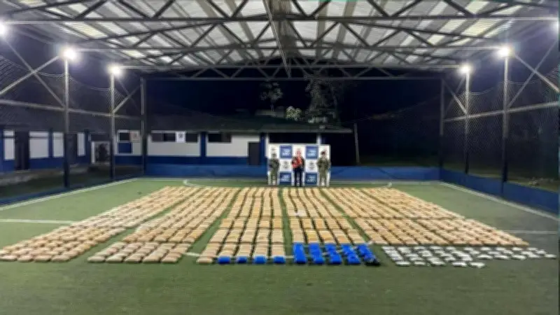 Incautan dos toneladas de marihuana en Sabaneta, Antioquia, vinculada a disidencias del Cauca