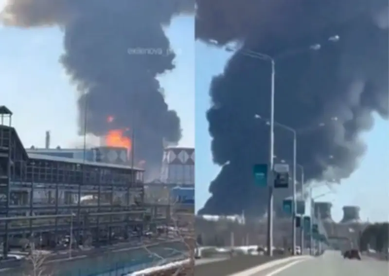 Incendio en planta petroquímica rusa deja dos muertos y 72 heridos en Tatarstán