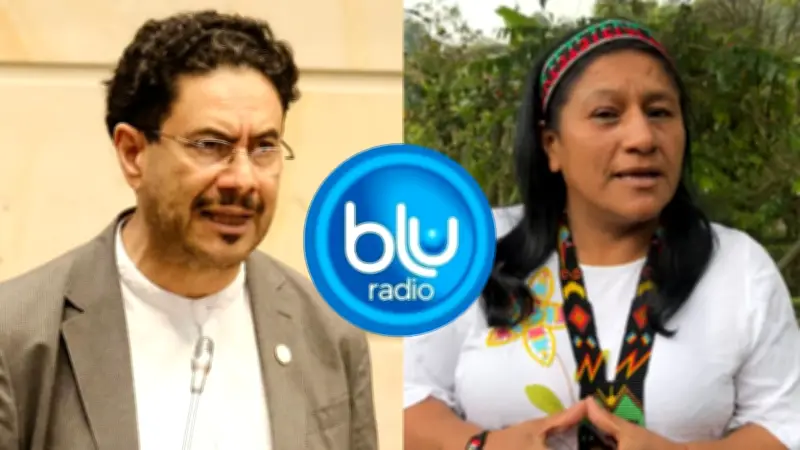 Incómoda pregunta sobre salud de Cepeda a Aída Quilcué genera debate en Blu Radio