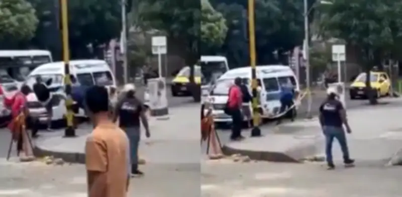 Indignación en Cúcuta por ataque violento de motociclista contra agente de tránsito con discapacidad