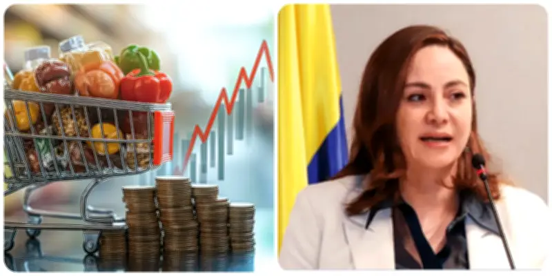 Inflación en Colombia registra 5,29% en febrero, por debajo de las proyecciones