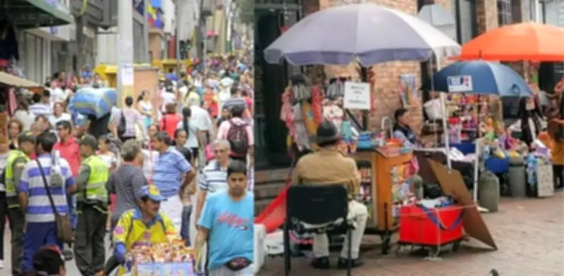 Informalidad laboral en Colombia: 55,3% de los trabajadores están en empleos informales