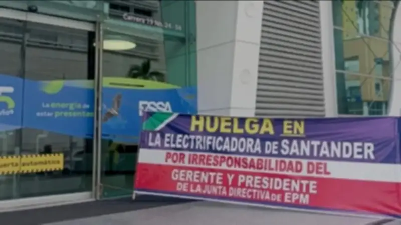 Inician diálogos entre ESSA y trabajadores para levantar huelga en Santander