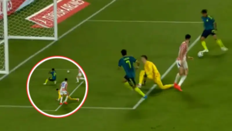 Insólito error de Luis Suárez en la Selección Colombia: falló gol increíble ante Croacia