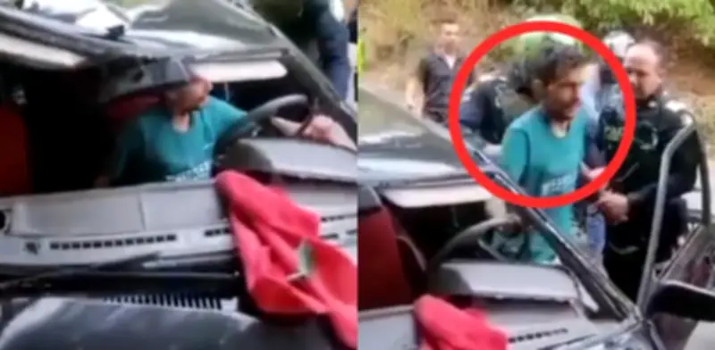 Intento de robo de vehículo termina en choque y captura en el norte de Bucaramanga