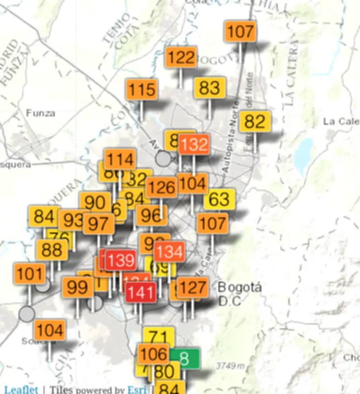 Investigador alerta sobre deterioro de calidad del aire en Bogotá por incendios forestales