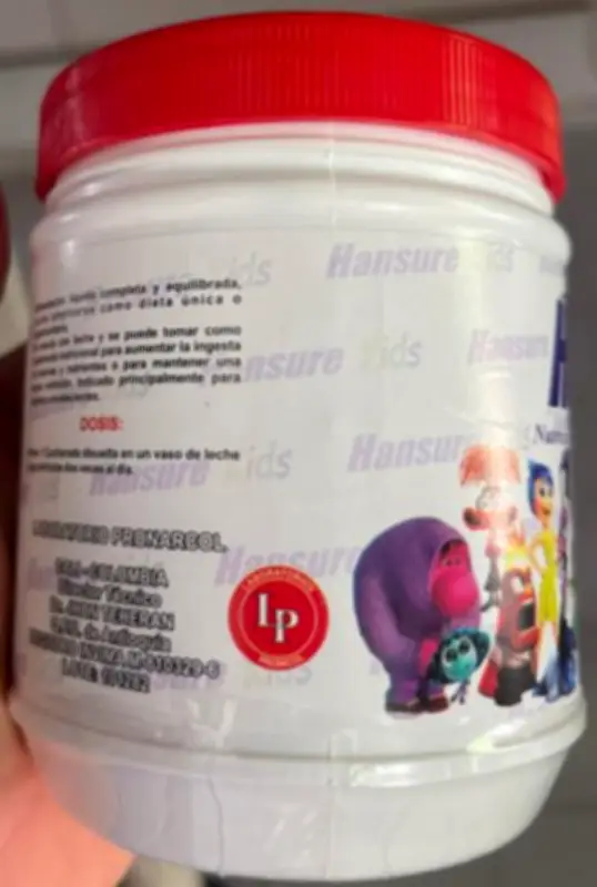 Invima alerta sobre comercialización ilegal de producto Hansure Kids para niños