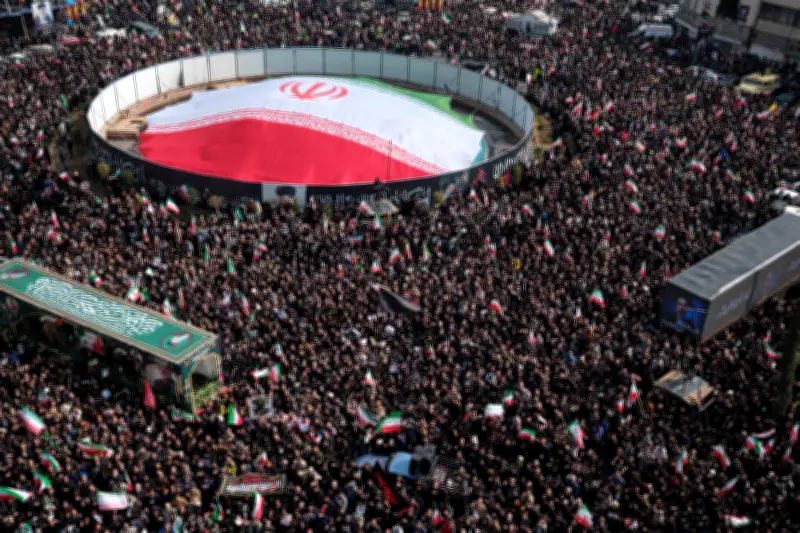 Irán: Masiva marcha fúnebre en Teherán con consignas contra EE.UU. e Israel