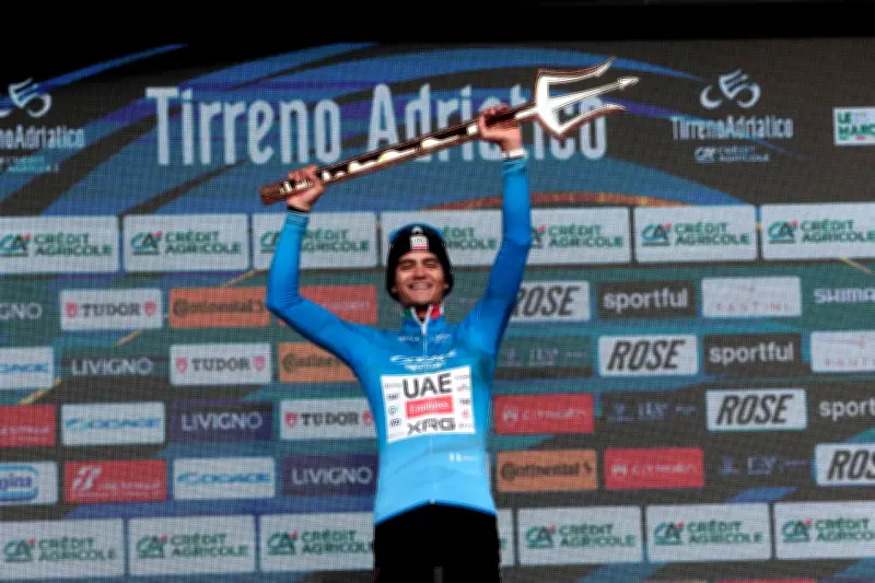Isaac del Toro hace historia para México al ganar la Tirreno-Adriático 2026