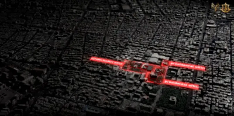 Israel revela video del ataque aéreo que destruyó búnker subterráneo de Ali Jameneí en Teherán